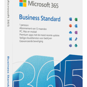 Microsoft 365 Business Standard Suite Office Full 1 licenza/e Inglese, ITA 1 anno/i