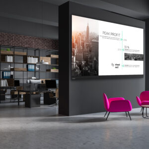 Avocor X Serie AVX-1320 132''/2400x1080/HDMI/USB-C/USB-A/LAN Direct view LED (DVLED) immagine gallery 4 Avocor X Serie AVX-1320 132''/2400x1080/HDMI/USB-C/USB-A/LAN Direct view LED (DVLED)