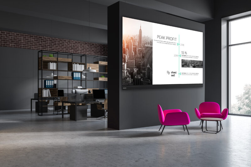 Avocor X Serie AVX-1320 132''/2400x1080/HDMI/USB-C/USB-A/LAN Direct view LED (DVLED) immagine gallery 4 Avocor X Serie AVX-1320 132''/2400x1080/HDMI/USB-C/USB-A/LAN Direct view LED (DVLED)