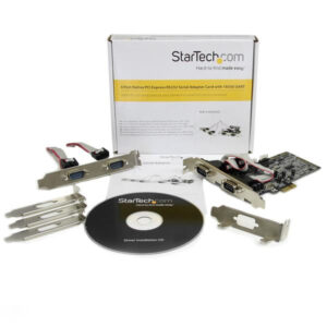 StarTech.com Scheda seriale PCI Express nativa a 4 porte RS-232 con 16550 UART immagine gallery 7 StarTech.com Scheda seriale PCI Express nativa a 4 porte RS-232 con 16550 UART