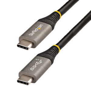 StarTech.com Cavo USB tipo C da 2m - Cavo da USB-C a USB- C certificato USB-IF 5Gbps - Cavo USB 3.2 Gen 1 Type-C - 100W (5A) Power Delivery - Supporta DP Alt Mode - Cavo dati e di ricarica immagine principale StarTech.com Cavo USB tipo C da 2m - Cavo da USB-C a USB- C certificato USB-IF 5Gbps - Cavo USB 3.2 Gen 1 Type-C - 100W (5A) Power Delivery - Supporta DP Alt Mode - Cavo dati e di ricarica
