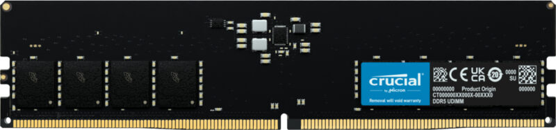 Crucial CT16G48C40U5 memoria 16 GB 1 x 16 GB DDR5 Data Integrity Check (verifica integrità dati)