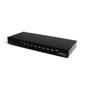 StarTech.com Sdoppiatore video HDMI a elevata velocità a 8 porte con audio - Montabile a rack immagine principale StarTech.com Sdoppiatore video HDMI a elevata velocità a 8 porte con audio - Montabile a rack
