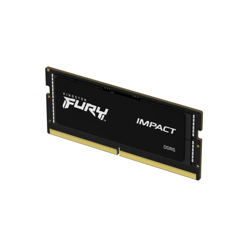 Kingston Technology FURY 32 GB 4800 MT/s DDR5 CL38 SODIMM Impact immagine gallery 2 Kingston Technology FURY 32 GB 5600 MT/s DDR5 CL40 SODIMM Impact PnP