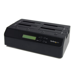 StarTech.com Docking Station per Hard Disk a 4 Slot - Duplicatore ed Eraser USB 3.0/eSATA per SSD/HDD SATA - Dock Standalone 1:3 per Hard Drive con funzione Clone - Carica dall'Alto, non necessita di Attrezzi immagine principale StarTech.com Docking Station per Hard Disk a 4 Slot - Duplicatore ed Eraser USB 3.0/eSATA per SSD/HDD SATA - Dock Standalone 1:3 per Hard Drive con funzione Clone - Carica dall'Alto, non necessita di Attrezzi
