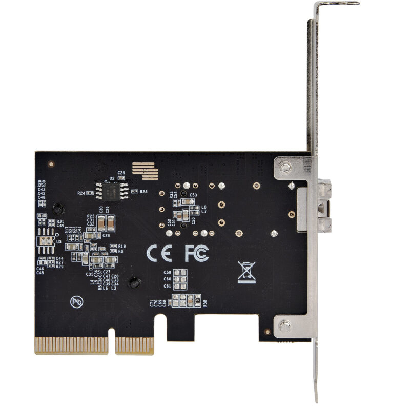 StarTech.com Scheda di Rete PCIe SFP+ 10G - Adattatore Ethernet con Porta SFP+, NIC PCIe Fibra Ottica 10Gigabit - SFP+ Aperto per Modulo e Cavi Conformi MSA, Scheda di Rete Gigabit PCI Express SFP+ immagine gallery 7 StarTech.com Scheda di Rete PCIe SFP+ 10G - Adattatore Ethernet con Porta SFP+, NIC PCIe Fibra Ottica 10Gigabit - SFP+ Aperto per Modulo e Cavi Conformi MSA, Scheda di Rete Gigabit PCI Express SFP+