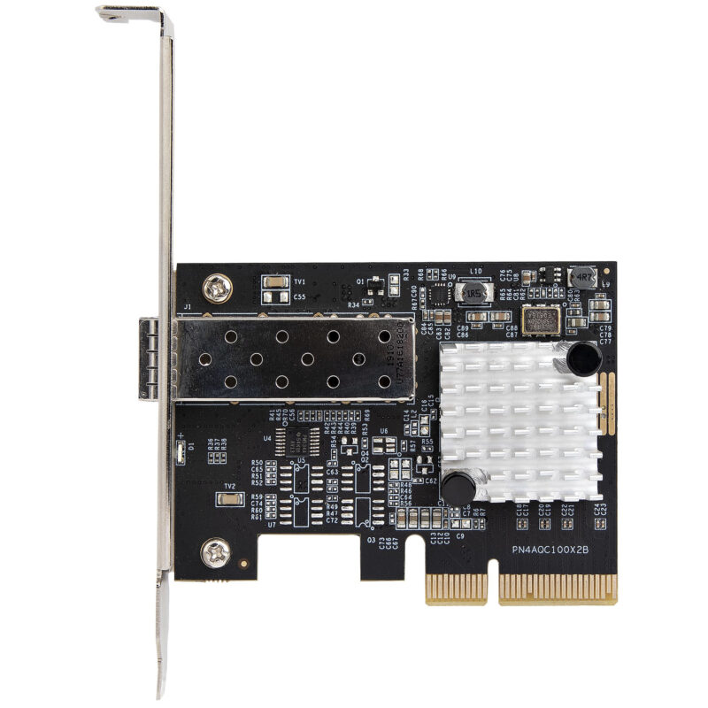StarTech.com Scheda di Rete PCIe SFP+ 10G - Adattatore Ethernet con Porta SFP+, NIC PCIe Fibra Ottica 10Gigabit - SFP+ Aperto per Modulo e Cavi Conformi MSA, Scheda di Rete Gigabit PCI Express SFP+ immagine gallery 6 StarTech.com Scheda di Rete PCIe SFP+ 10G - Adattatore Ethernet con Porta SFP+, NIC PCIe Fibra Ottica 10Gigabit - SFP+ Aperto per Modulo e Cavi Conformi MSA, Scheda di Rete Gigabit PCI Express SFP+