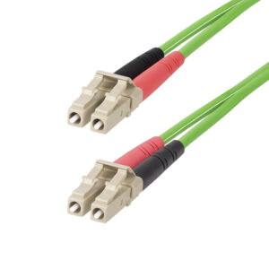StarTech.com Cavo in Fibra Ottica Multimodale da LC a LC (UPC) OM5 da 1m, Cavo Patch Duplex LOMMF 50/125µm, VCSEL, 40G/100G, Insensibile alla piegatura, Bassa perdita di inserzione, Bretella ottica in fibra LSZH immagine principale StarTech.com Cavo in Fibra Ottica Multimodale da LC a LC (UPC) OM5 da 3m, Cavo Patch Duplex LOMMF 50/125µm, VCSEL, 40G/100G, Insensibile alla piegatura, Bassa perdita di inserzione, Bretella ottica in fibra LSZH