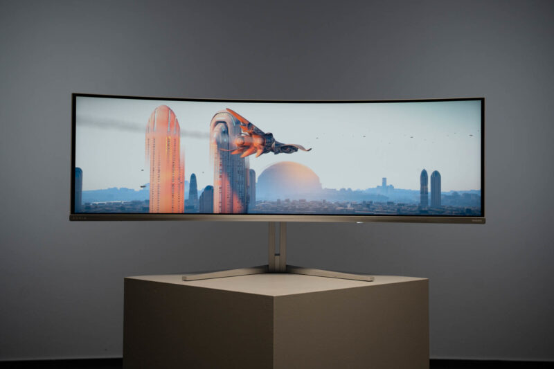Philips Evnia 8000 49M2C8900/00 Monitor PC 124,2 cm (48.9") 5120 x 1440 Pixel Dual QHD QD-OLED Bianco
