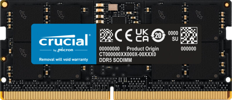 Crucial CT16G48C40S5 memoria 16 GB 1 x 16 GB DDR5