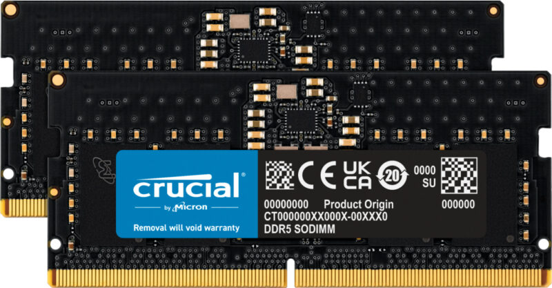 Crucial CT2K8G48C40S5 memoria 16 GB 2 x 8 GB DDR5
