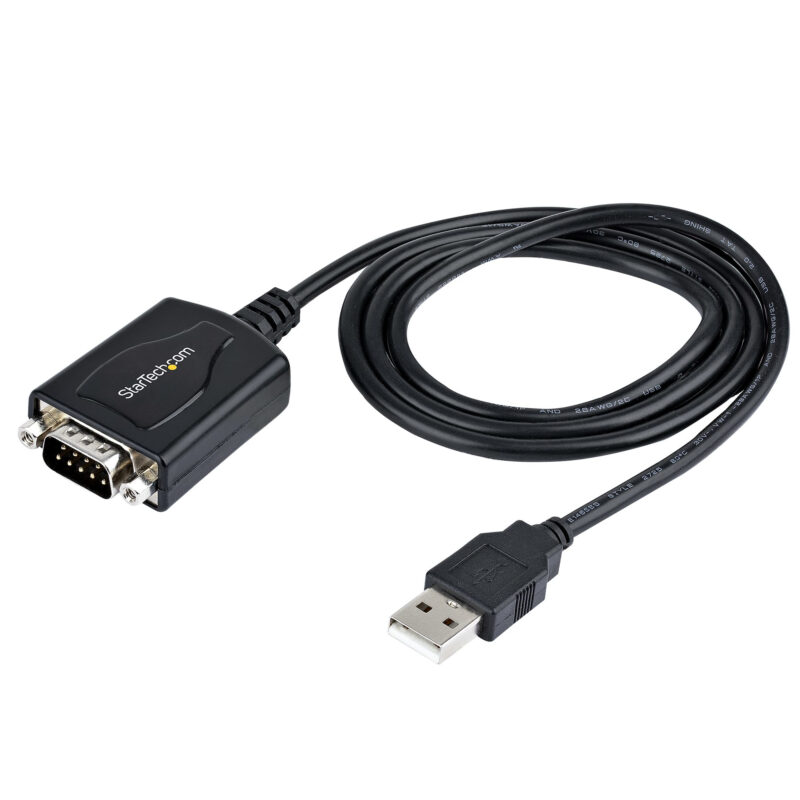 StarTech.com 1P3FPC-USB-SERIAL adattatore per inversione del genere dei cavi DB-9 USB Type-A (4 pin) USB 2.0 Nero immagine gallery 4 StarTech.com 1P3FPC-USB-SERIAL adattatore per inversione del genere dei cavi DB-9 USB Type-A (4 pin) USB 2.0 Nero
