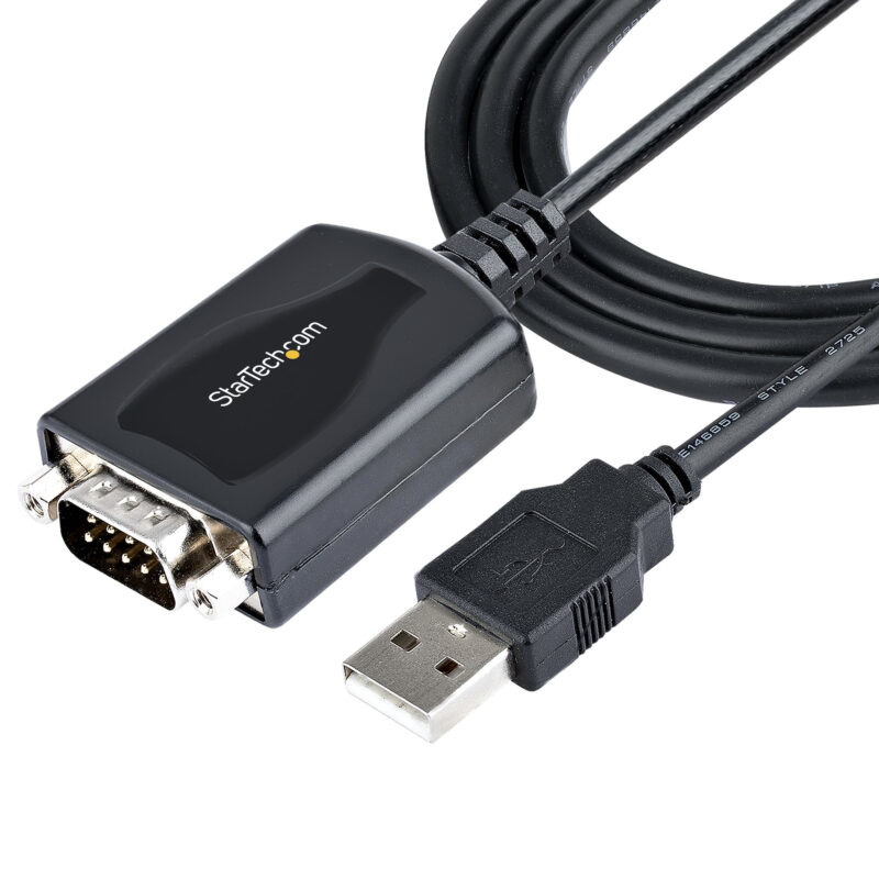 StarTech.com 1P3FPC-USB-SERIAL adattatore per inversione del genere dei cavi DB-9 USB Type-A (4 pin) USB 2.0 Nero immagine principale StarTech.com 1P3FPC-USB-SERIAL adattatore per inversione del genere dei cavi DB-9 USB Type-A (4 pin) USB 2.0 Nero