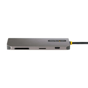 StarTech.com Adattatore Multiporta USB-C HDMI 4K 60Hz, Hub USB-A 5Gbps a 3 Porte , Adattatore USB-C a HDMI con PD 100W Pass-Through, GbE, SD/MicroSD, Cavo da 30 cm, Dock da Viaggio, Docking Station per laptop immagine principale StarTech.com Adattatore Multiporta USB-C HDMI 4K 60Hz, Hub USB-A 5Gbps a 3 Porte , Adattatore USB-C a HDMI con PD 100W Pass-Through, GbE, SD/MicroSD, Cavo da 30 cm, Dock da Viaggio, Docking Station per laptop