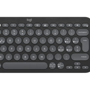 Logitech 920-012221 tastiera Mouse incluso Universale RF senza fili + Bluetooth QWERTY Italiano Grafite