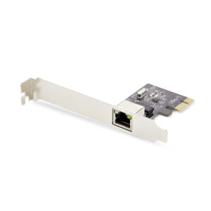 StarTech.com Scheda di rete PCIe Gigabit a 1 porta, scheda LAN PCI Express 10/100/1000Mbps, Adattatore di rete/NIC, Realtek RTL8111H, Windows e Linux, conforme a TAA
