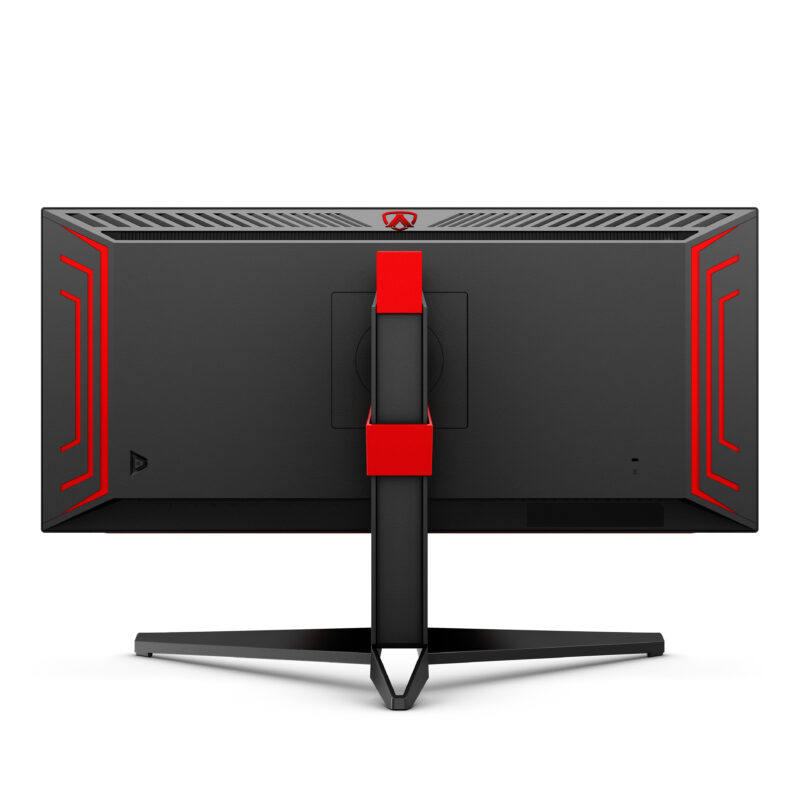 AOC AGON PRO AG344UXM Monitor PC 86,4 cm (34") 3440 x 1440 Pixel UltraWide Quad HD LED Nero, Rosso