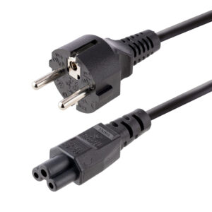 StarTech.com Cavo di Alimentazione CA da 3m, da Spina Schuko a C5 2.5A-250V, 18AWG, Cavo Elettrico di Ricambio per Alimentatori di Notebook, Monitor e Stampanti, Cavo di Alimentazione a Trifoglio immagine principale StarTech.com Cavo di Alimentazione CA da 3m, da Spina Schuko a C5 2.5A-250V, 18AWG, Cavo Elettrico di Ricambio per Alimentatori di Notebook, Monitor e Stampanti, Cavo di Alimentazione a Trifoglio