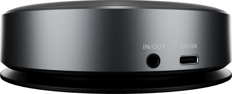 iiyama UC SPK01L microfono Bluetooth Nero, Grigio 4.2+EDR
