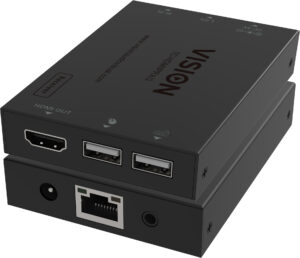 Vision HDMI-over-IP Receiver Ricevitore AV Nero
