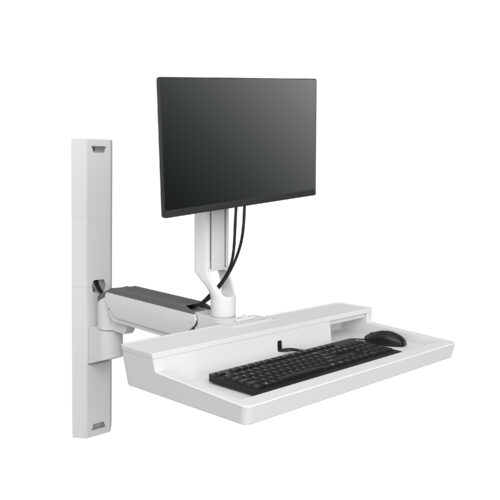 Ergotron 45-618-251 base e supporto per PC/workstation All-in-One 10,7 kg Bianco 68,6 cm (27")