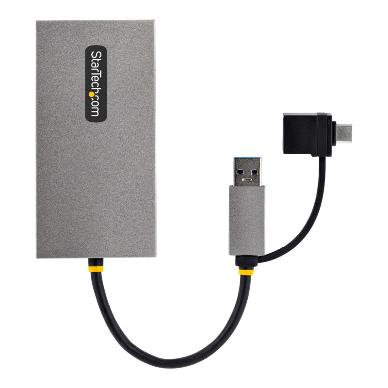 StarTech.com Adattatore USB 3.0 a HDMI, Scheda Video Esterna USB 3.0 a Doppio HDMI (1x 4K30Hz/1x 1080p), Cavo da 11cm integrato con Dongle da USB-A a USB-C; Convertitore da USB-A/C a Dual HDMI - Win/Mac immagine gallery 5 StarTech.com Adattatore USB 3.0 a HDMI, Scheda Video Esterna USB 3.0 a Doppio HDMI (1x 4K30Hz/1x 1080p), Cavo da 11cm integrato con Dongle da USB-A a USB-C; Convertitore da USB-A/C a Dual HDMI - Win/Mac