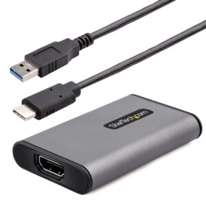 StarTech.com Scheda di Acquisizione Video USB HDMI, Adattatore Esterno USB-A/C 3.0 per Acquisizione Video HDMI 4K 30Hz, UVC, Live Streaming, Video Capture; Compatibile USB-A, USB-C, TB3 - Windows/Mac/Ubuntu immagine principale StarTech.com Scheda di Acquisizione Video USB HDMI, Adattatore Esterno USB-A/C 3.0 per Acquisizione Video HDMI 4K 30Hz, UVC, Live Streaming, Video Capture; Compatibile USB-A, USB-C, TB3 - Windows/Mac/Ubuntu
