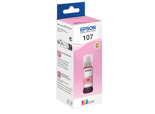 Epson 107 cartuccia d'inchiostro 1 pz Originale Magenta chiaro immagine gallery 3 Epson 107 cartuccia d'inchiostro 1 pz Originale Magenta chiaro