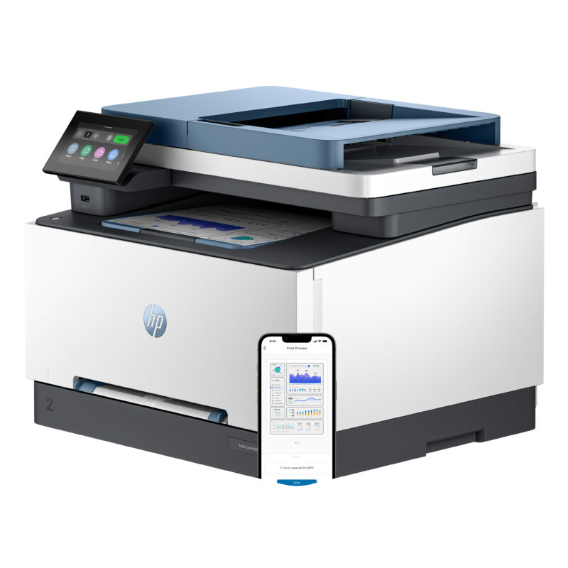HP Color LaserJet Pro LaserJet Pro 3302fdn Multifunction Colore Stampante, Solo Ethernet; Fotocopiatrice, scanner