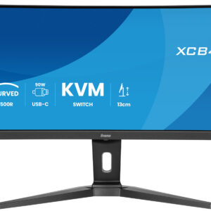 iiyama G-MASTER 45"LCD Curved Bus. UWQHD Monitor PC 114,3 cm (45") 5120 x 1440 Pixel Dual QHD LED Nero