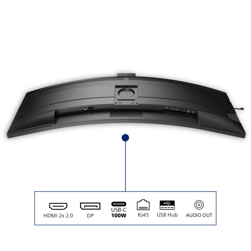 Philips 49B2U6900CH/00 Monitor PC 124 cm (48.8") 5120 x 1440 Pixel Dual QHD LCD Nero