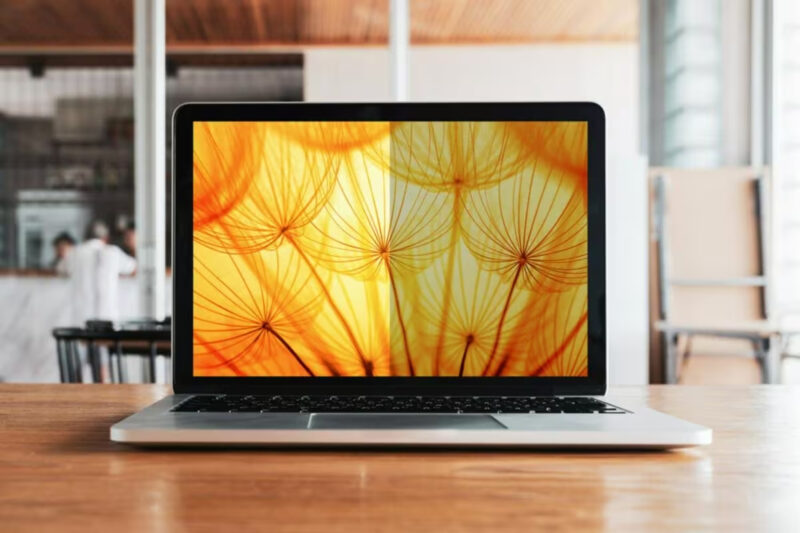 3M BPNDE005 schermo anti-riflesso 33 cm (13") Computer portatile Filtro per la privacy senza bordi per display