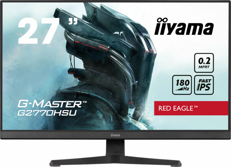 iiyama G-MASTER G2770HSU-B6 Monitor PC 68,6 cm (27") 1920 x 1080 Pixel Full HD LCD Nero immagine gallery 2 iiyama G-MASTER G2770HSU-B6 Monitor PC 68,6 cm (27") 1920 x 1080 Pixel Full HD LCD Nero