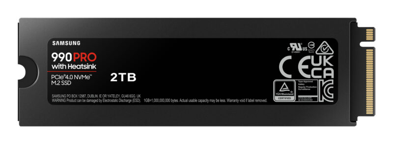 Samsung 990 PRO NVMe 2TB con Dissipatore di calore, SSD interno