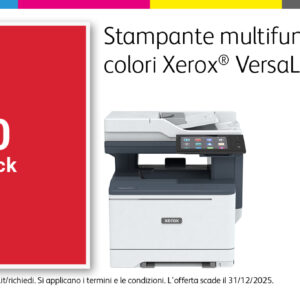 Xerox VersaLink C415 A4 40 ppm Copia/Stampa/Scansione/Fax F/R PS3 PCL5e/6 2 vassoi 251 fogli