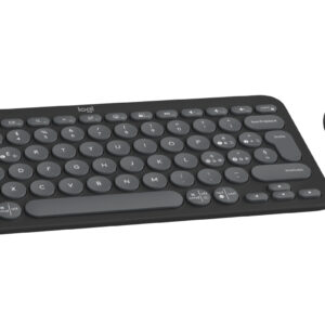 Logitech 920-012221 tastiera Mouse incluso Universale RF senza fili + Bluetooth QWERTY Italiano Grafite