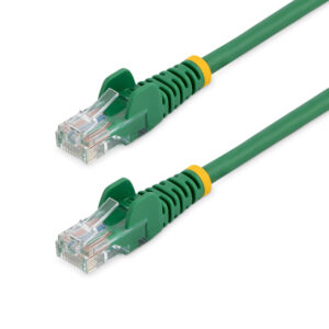 StarTech.com Cavo di Rete da 50cm Verde Cat5e Ethernet RJ45 Antigroviglio immagine principale StarTech.com Cavo di rete CAT 5e - Cavo Patch Ethernet RJ45 UTP Verde da 1m antigroviglio
