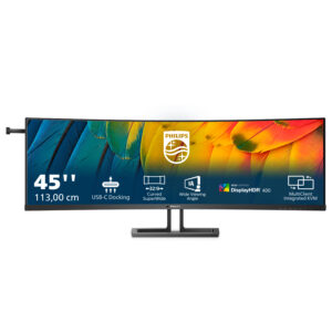 Philips 6000 series 45B1U6900C/00 LED display 113 cm (44.5") 5120 x 1440 Pixel UltraWide Dual Quad HD Nero immagine principale Philips 6000 series 45B1U6900C/00 LED display 113 cm (44.5") 5120 x 1440 Pixel UltraWide Dual Quad HD Nero