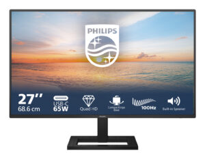 Philips Serie 1000 27E1N1600AE/00 Monitor PC 68,6 cm (27") 2560 x 1440 Pixel Quad HD LCD Nero immagine principale Philips Serie 1000 27E1N1600AE/00 Monitor PC 68,6 cm (27") 2560 x 1440 Pixel Quad HD LCD Nero