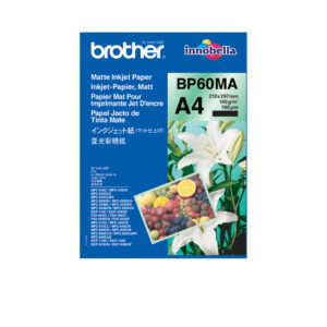 Brother BP-60MA carta inkjet A4 (210x297 mm) Opaco 25 fogli Bianco immagine principale Brother BP-60MA carta inkjet A4 (210x297 mm) Opaco 25 fogli Bianco
