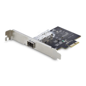 StarTech.com Scheda di Rete SFP GbE a 1 porta, PCIe 2.1 x1, Intel I210-IS, Controller 1GbE, 1000BASE rame/fibra ottica, NIC Gigabit Ethernet a porta singola, backplane desktop/server - Windows e Linux immagine principale StarTech.com Scheda di Rete SFP GbE a 1 porta, PCIe 2.1 x1, Intel I210-IS, Controller 1GbE, 1000BASE rame/fibra ottica, NIC Gigabit Ethernet a porta singola, backplane desktop/server - Windows e Linux