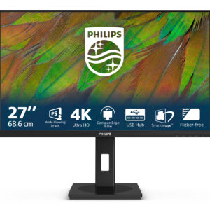 Philips 3000 series 27B1N3800/00 LED display 68,6 cm (27") 3840 x 2160 Pixel 4K Ultra HD LCD Nero immagine principale Philips 3000 series 27B1N3800/00 LED display 68,6 cm (27") 3840 x 2160 Pixel 4K Ultra HD LCD Nero