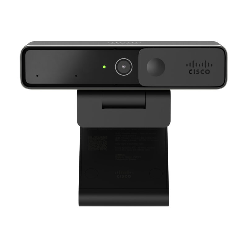 Cisco CD-DSKCAM-P-WW-RF webcam 13 MP 3840 x 2160 Pixel USB-C Nero