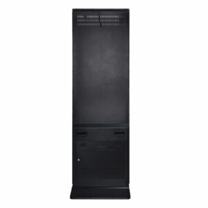 Smart Media KIO-49K visualizzatore di messaggi Design totem 124,5 cm (49") LCD 4K Ultra HD Nero Touch screen Processore integrato Windows 10 Pro