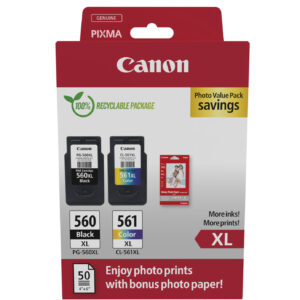 Canon 3712C008 cartuccia d'inchiostro 2 pz Originale Resa elevata (XL) Nero, Ciano, Magenta, Giallo
