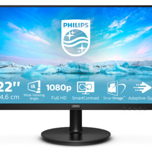 Philips V Line 221V8/00 Monitor PC 54,6 cm (21.5") 1920 x 1080 Pixel Full HD LED Nero
