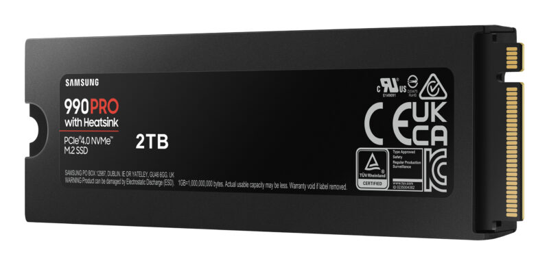 Samsung 990 PRO NVMe 2TB con Dissipatore di calore, SSD interno