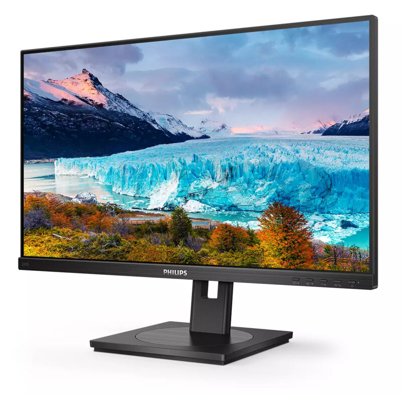 Philips S Line 243S1/00 Monitor PC 60,5 cm (23.8") 1920 x 1080 Pixel Full HD LCD Nero