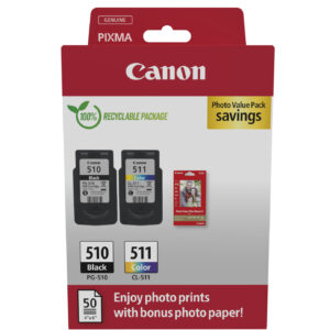 Canon 2970B017 cartuccia d'inchiostro 2 pz Originale Nero, Ciano, Magenta, Giallo
