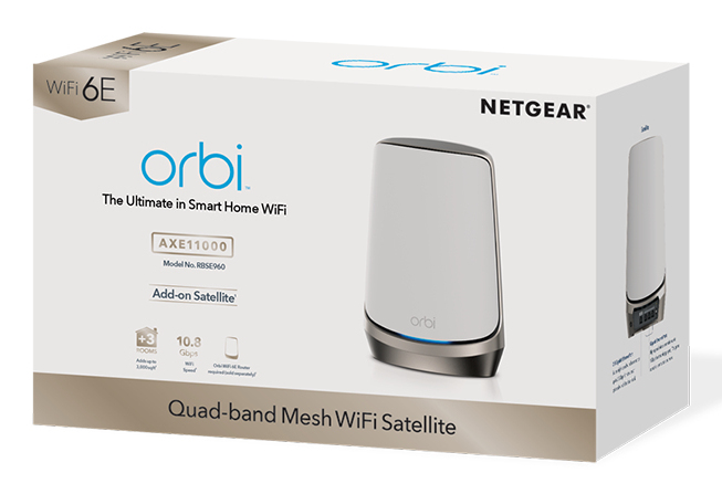 NETGEAR RBSE960 Grigio 4 Interno